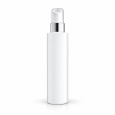 BOCA HDPE 200 ml - cilindrična + Losion pumpica srebreno-bijela