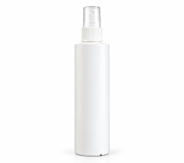 Boca HDPE 200 ml - cilindrična + Sprej pumpica gl20
